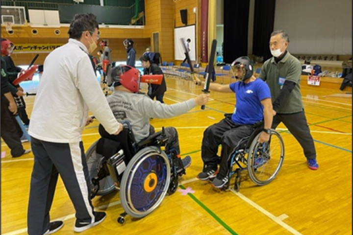 特別支援学校でのパラスポーツ体験教室